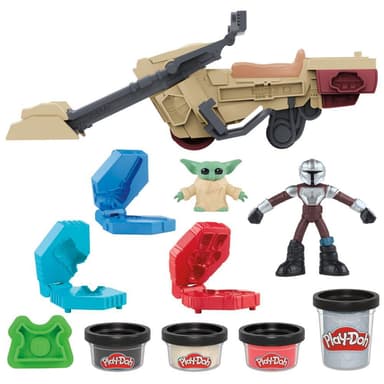 Play-Doh Star Wars: The Mandalorian Launching Speeder product image