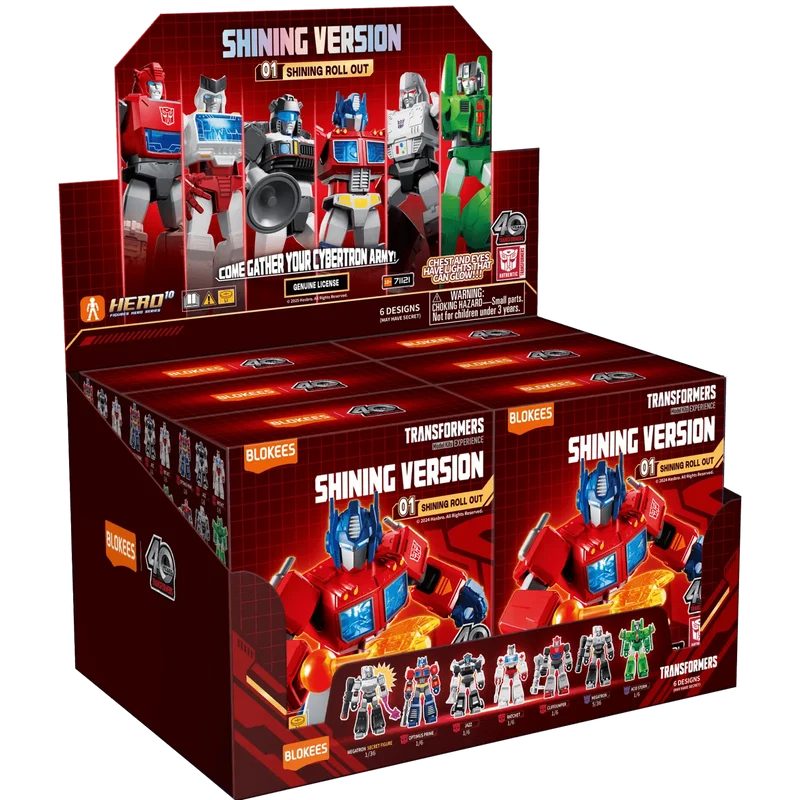 Blokees Transformers Shining Version 01 Shining Roll Out Box