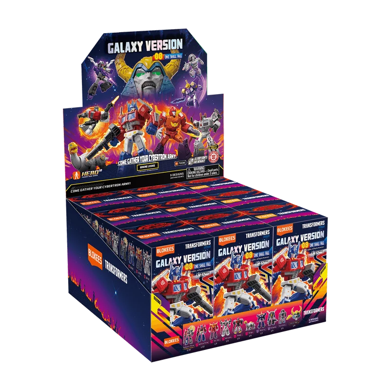 Blokees Transformers Galaxy Version 08 One Shall Fall Box
