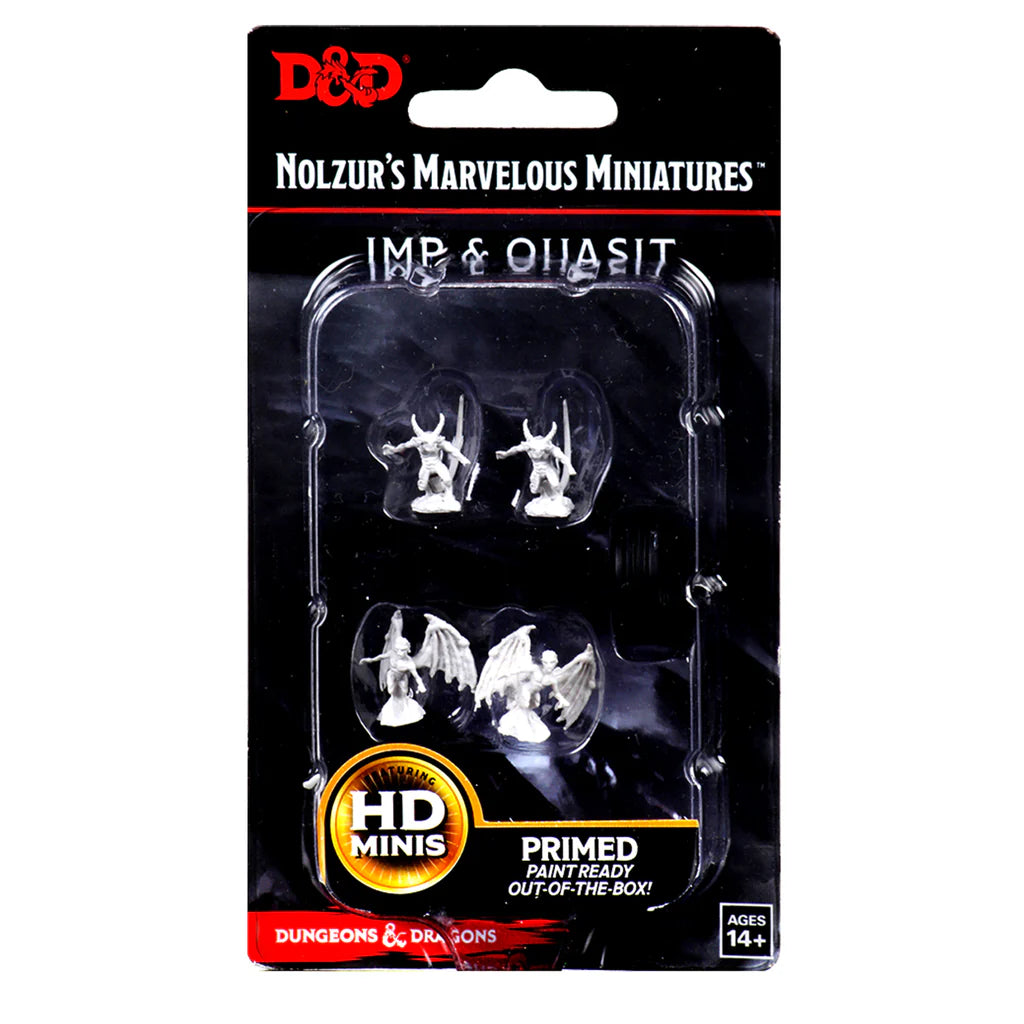 Nolzur's Marvelous Miniatures: Quasit & Imp