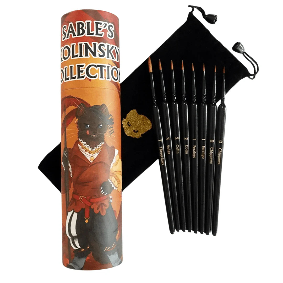 Kolinsky Sable Brush Sets