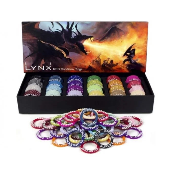 LYNX RPG Condition Rings – Millennium Games
