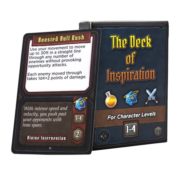 Deck of Inspiration Lvl 1-4