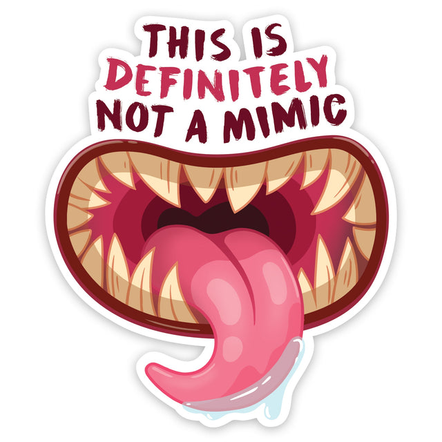 Not a Mimic Sticker product image