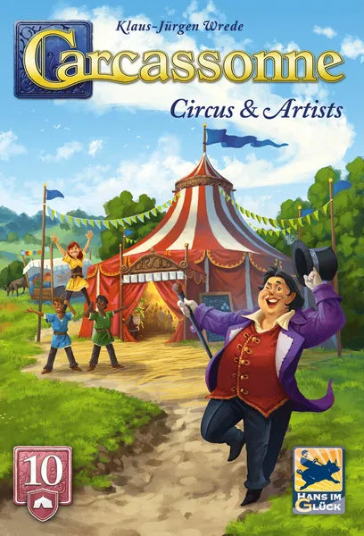 Carcassonne Exp 10: Circus & Artists