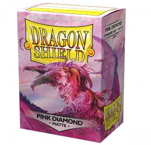 Dragon Shield Pink Diamond Matte 100 Sleeves