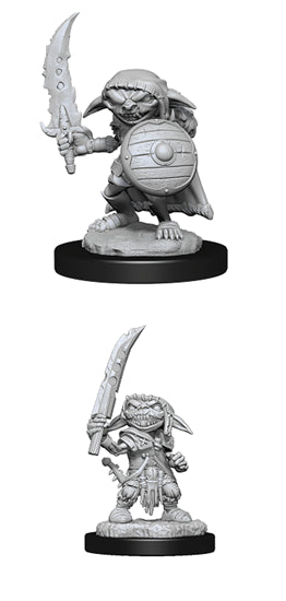 Pathfinder Deep Cuts Miniatures: Goblin Male Fighter