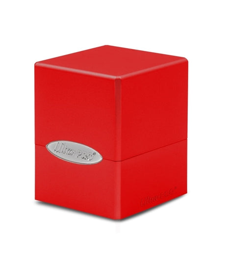 Satin Cube Apple Red