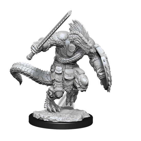 Nolzur’s Marvelous Miniatures: LIZARDFOLK BARBARIAN/CLERIC