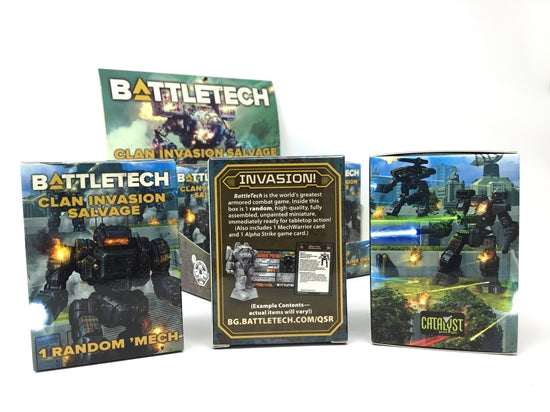 Clan Invasion Salvage Blind Box