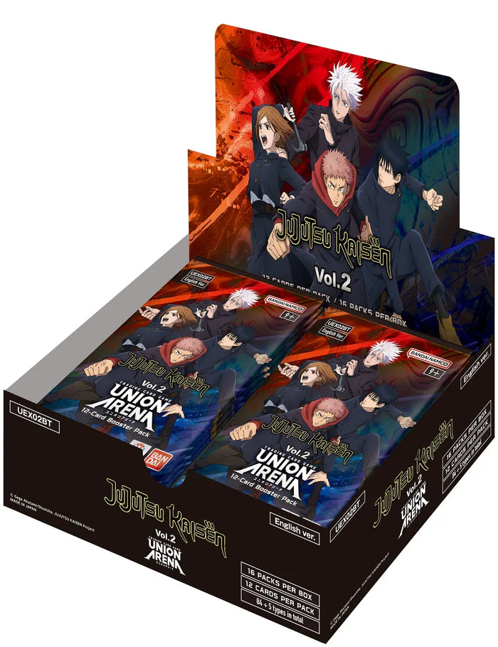 Union Arena: Jujutsu Kaisen Vol 2 Booster Box