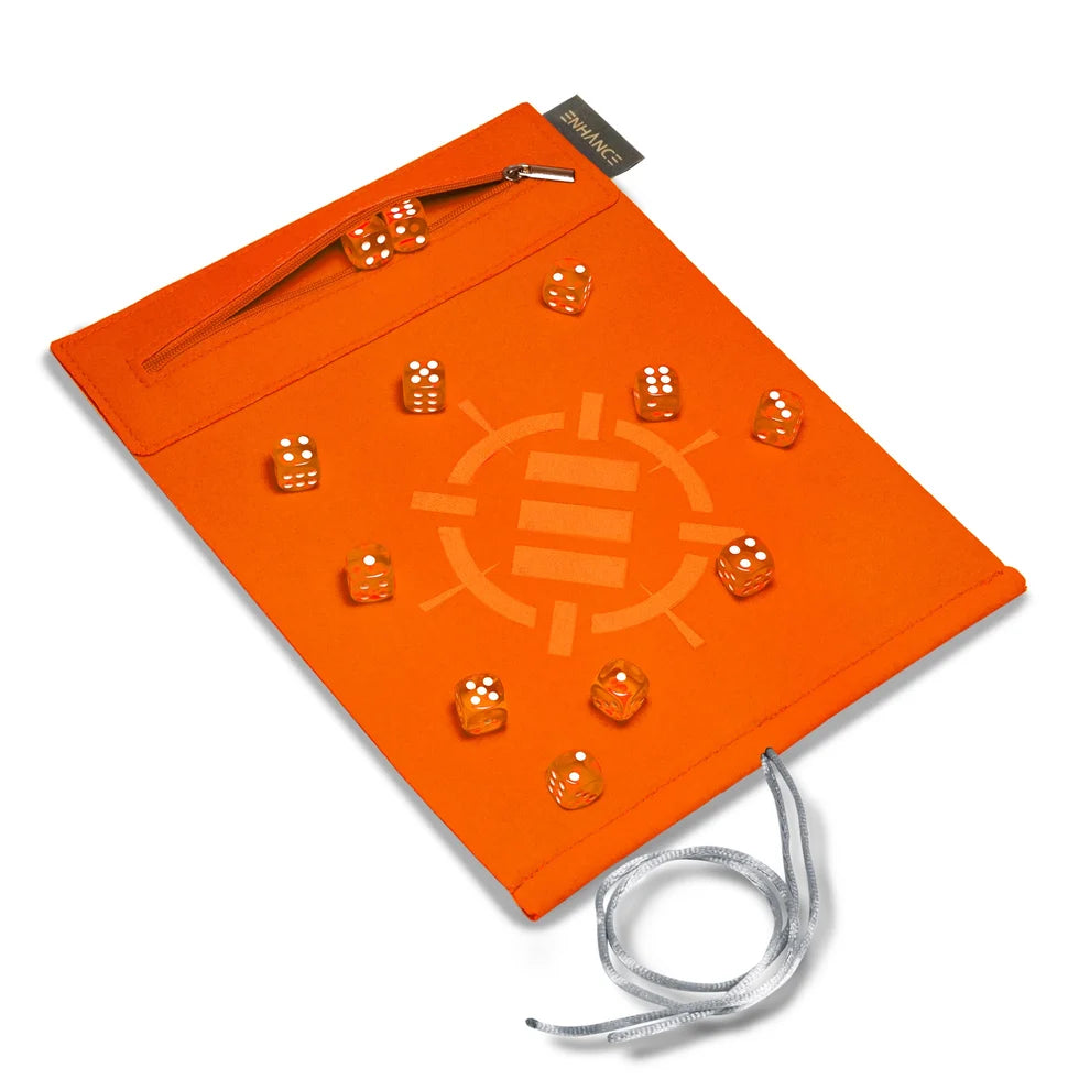 Roll on a Scroll 12 D6 Orange
