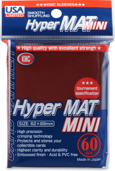 KMC MINI HYPER Matte Red