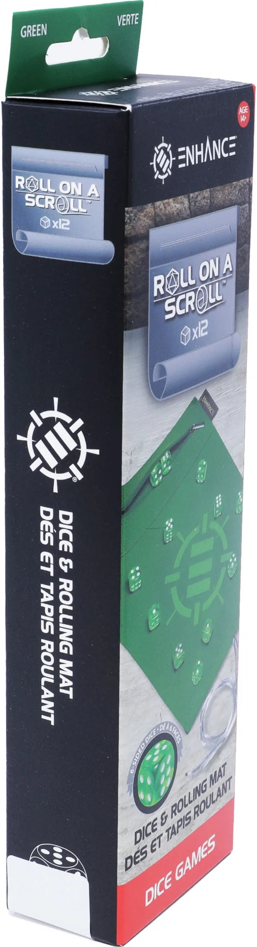 Roll on a Scroll 12 D6 Green