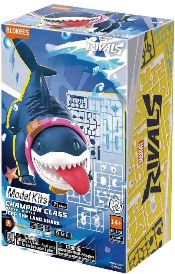 Marvel Rivals Champion Class Jeff the Land Shark Model Kit