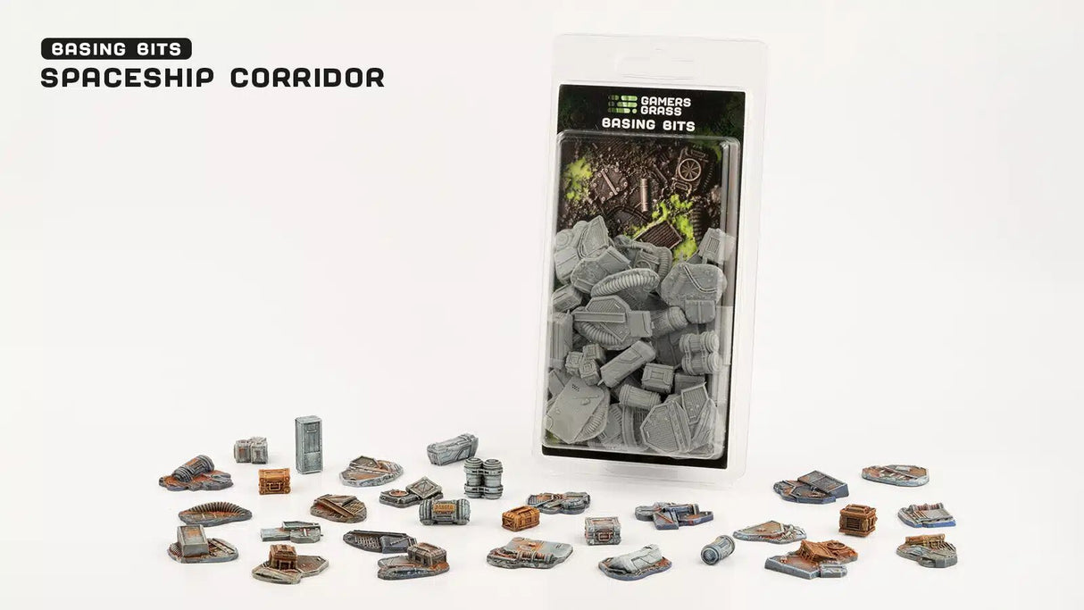 Gamers Grass Basing Bits Spaceship Corridor