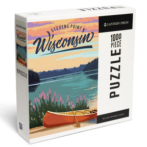Canoe and Lake Scene 1000pc Pu product image