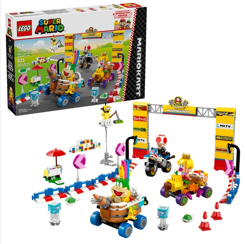 Super Mario : Baby Peach & Grand Prix Set