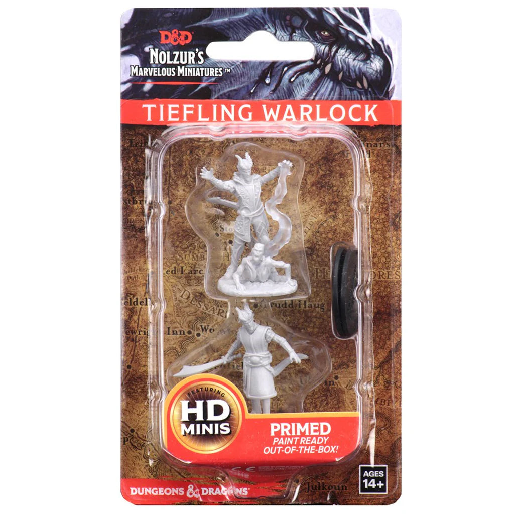 Nolzur's Marvelous Miniatures: Tiefling Warlock Male