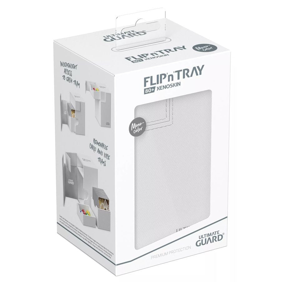 White 80+ Flip'n'Tray