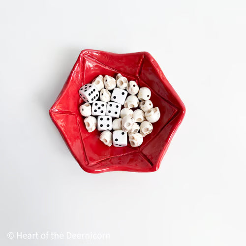 D20 Dish Red