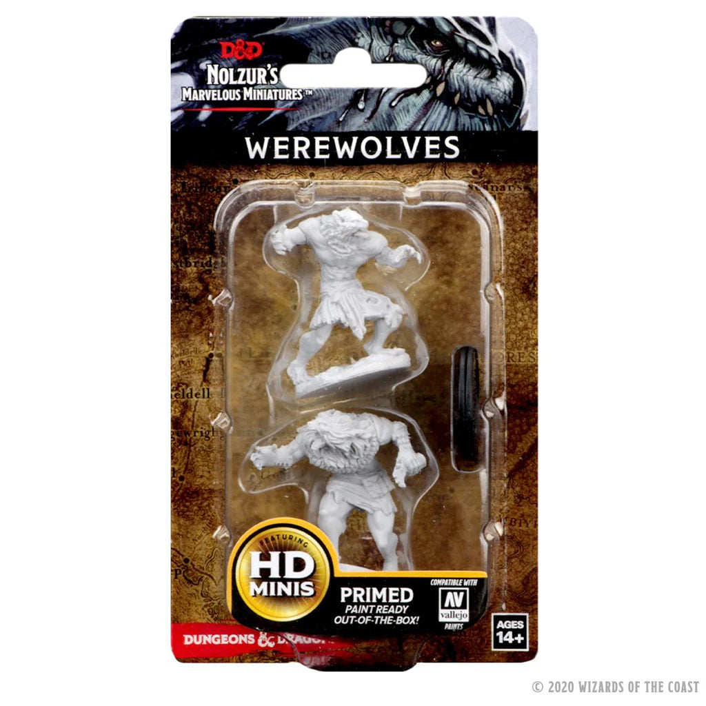 Nolzur's Marvelous Miniatures: Werewolves