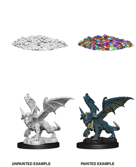 Nolzur’s Marvelous Miniatures: Blue Dragon Wyrmling