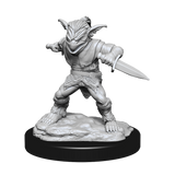 Nolzur's Marvelous Miniatures: Goblin Rogue Male & Goblin Bard Female