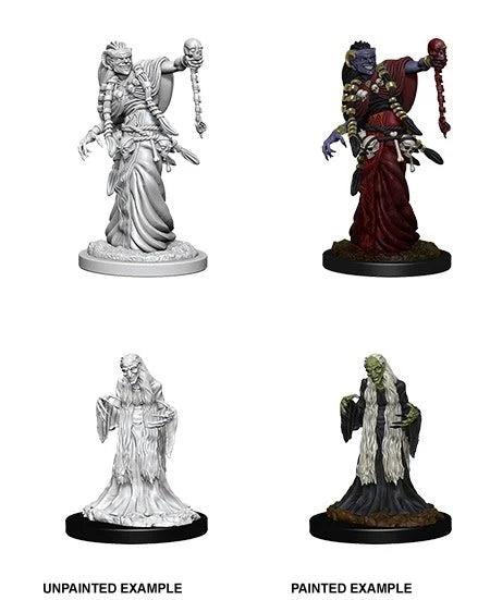 Nolzur’s Marvelous Miniatures: Green Hag & Night Hag