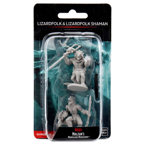 Nolzur’s Marvelous Miniatures: Lizard & Lizard Shaman