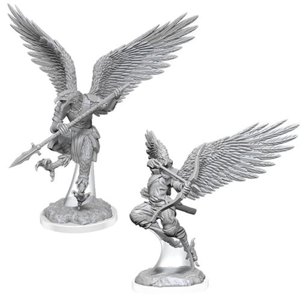 Nolzurs Marvelous Unpainted Miniatures Wave 17 Aarakocra Fighters