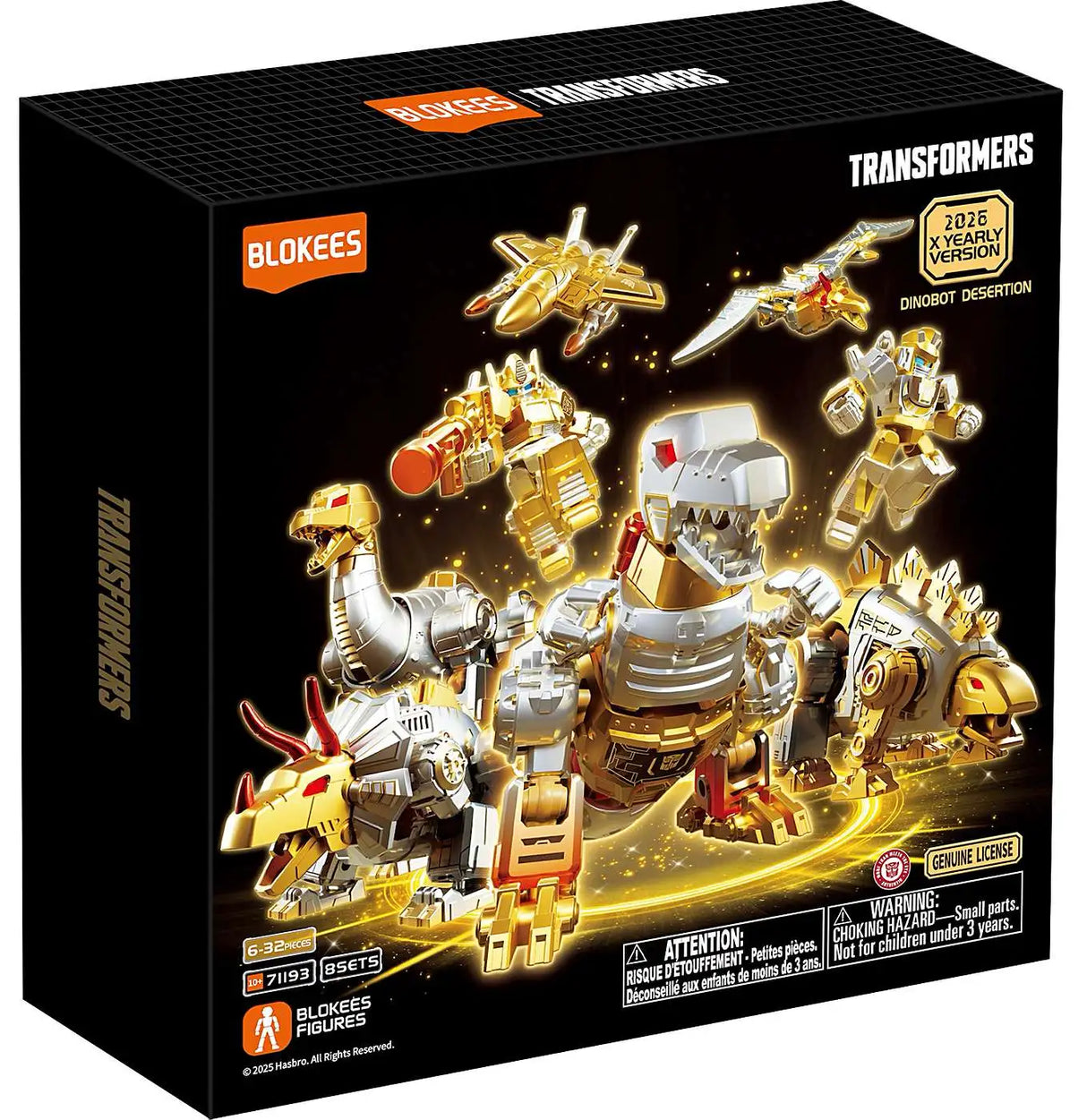 Blokees Transformers Gold 03 Box